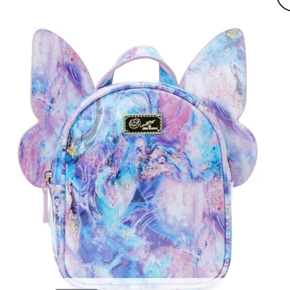 Luv Betsey by Betsey Johnson Multicolor Mini Backpack With Foldable Wings main image 6